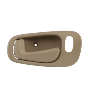 97231 MANIJA INTERIOR TY COROLLA  CV GEO PRIZM 98-02  CON HOYO PARA SEGURO BEIGE PLASTICO HUSHAN DELANTERA/TRASERA IZQUIERDA