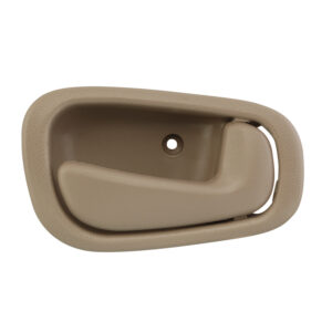 97232 MANIJA INTERIOR TY COROLLA  CV GEO PRIZM 98-02  SIN HOYO PARA SEGURO BEIGE PLASTICO HUSHAN DELANTERA/TRASERA DERECHA