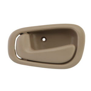 97233 MANIJA INTERIOR TY COROLLA  CV GEO PRIZM 98-02  SIN HOYO PARA SEGURO BEIGE PLASTICO HUSHAN DELANTERA/TRASERA IZQUIERDA
