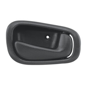97236 MANIJA INTERIOR TY COROLLA  CV GEO PRIZM 98-02  SIN HOYO PARA SEGURO NEGRO PLASTICO HUSHAN DELANTERA/TRASERA DERECHA