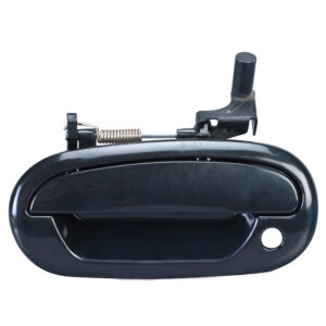 97455 MANIJA EXTERIOR FD F-150/F-250 97-08/LOBO 97-03/EXPEDITION 97-02  CON HOYO PARA LLAVE LISA PARA PINTAR NEGRA PLASTICO HUSHAN DELANTERA IZQUIERDA