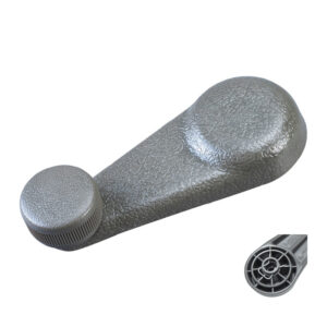 97870 MANIJA DE ELEVAR IZ NPR/ELF 94-08  PERILLA GRIS PLASTICO GRIS HUSHAN