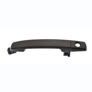 97877 MANIJA EXTERIOR NS FRONTIER/X-TERRA 05-15  CON HOYO PARA LLAVE CORRUGADA NEGRA PLASTICO HUSHAN DELANTERA IZQUIERDA
