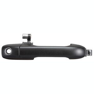 98010 MANIJA EXTERIOR HD PILOT 03-05  CON HOYO PARA LLAVE CORRUGADA NEGRA PLASTICO HUSHAN DELANTERA DERECHA