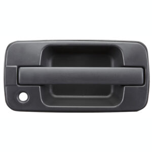 98302 MANIJA EXTERIOR IZ TROOPER 98-02  CON HOYO PARA LLAVE CORRUGADA NEGRA PLASTICO HUSHAN DELANTERA DERECHA