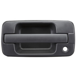 98303 MANIJA EXTERIOR IZ TROOPER 98-02  CON HOYO PARA LLAVE CORRUGADA NEGRA PLASTICO HUSHAN DELANTERA IZQUIERDA