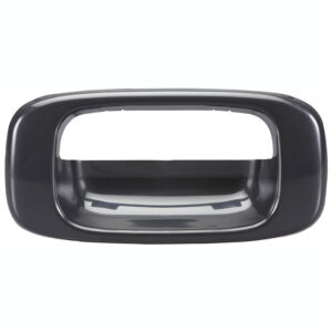 98431 MANIJA DE TAPA CV SILVERADO  GM SIERRA 99-06  SOLO BISEL LISA NEGRA PLASTICO HUSHAN