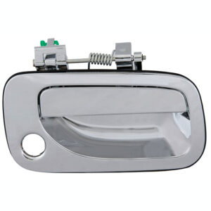 98528 MANIJA EXTERIOR NS URVAN 02-13  CON HOYO PARA LLAVE CROMADA PLASTICO HUSHAN DELANTERA DERECHA