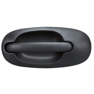 98597 MANIJA EXTERIOR CR VOYAGER/TOWN & COUNTRY  DG CARAVAN 96-00  SIN HOYO PARA LLAVE CORRUGADA NEGRA PLASTICO HUSHAN PUERTA CORREDIZA IZQUIERDA