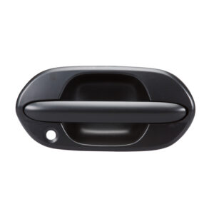 98620 MANIJA EXTERIOR HD ODYSSEY 99-04  CON HOYO PARA LLAVE CORRUGADA NEGRA PLASTICO HUSHAN DELANTERA DERECHA