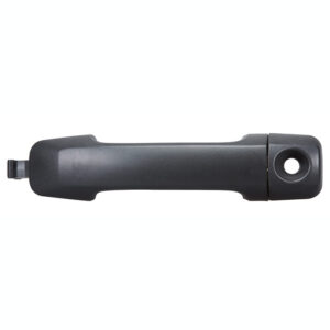 98667 MANIJA EXTERIOR TY TUNDRA CABINAL REGULAR Y DOBLE CABINA 07-17 CON HOYO PARA LLAVE CORRUGADA NEGRA PLASTICO HUSHAN DELANTERA IZQUIERDA