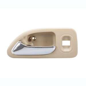 98691 MANIJA INTERIOR HD ACCORD 4P SEDAN 94-97 CON HOYO PARA CRISTAL BEIGE/CROMADA PLASTICO TRASERA IZQUIERDA