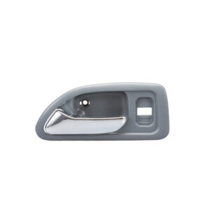 98711 MANIJA INTERIOR HD ACCORD 4P SEDAN 94-97 CON HOYO PARA SEGURO GRIS CLARO/CROMADO PLASTICO DELANTERA IZQUIERDA