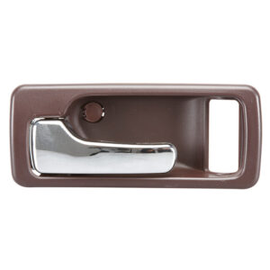 99013 MANIJA INTERIOR HD ACCORD 2P COUPE 90-93 CON HOYO PARA SEGURO SEGURO MANUAL CAFE/CROMADO PLASTICO DELANTERA IZQUIERDA