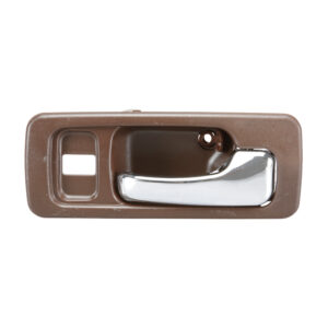 99014 MANIJA INTERIOR HD ACCORD 4P SEDAN 90-93 CON HOYO PARA SEGURO CAFE/CROMADO PLASTICO DELANTERA DERECHA