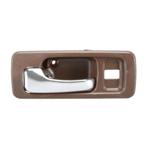 99015 MANIJA INTERIOR HD ACCORD 4P SEDAN 90-93 CON HOYO PARA SEGURO CAFE/CROMADO PLASTICO DELANTERA IZQUIERDA