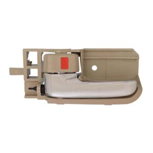 99055 MANIJA INTERIOR TY COROLLA 03-08/HIACE 06-19/HILUX VIGO/TACOMA 05-15 BEIGE/CROMADA PLASTICO DELANTERA/TRASERA IZQUIERDA