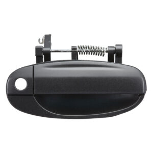 99080 MANIJA EXTERIOR CV AVEO 04-07 CON HOYO PARA LLAVE CORRUGADA NEGRA PLASTICO HUSHAN DELANTERA DERECHA