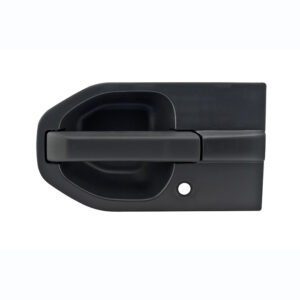 99113 MANIJA EXTERIOR HD ELEMENT 03-11 CON HOYO PARA LLAVE CORRUGADA NEGRA PLASTICO HUSHAN DELANTERA IZQUIERDA