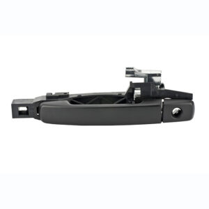 99347 MANIJA EXTERIOR NS SENTRA 07-12 CON HOYO PARA LLAVE/SIN HOYO PARA SENSOR CON BASE LISA PARA PINTAR NEGRA PLASTICO HUSHAN DELANTERA IZQUIERDA