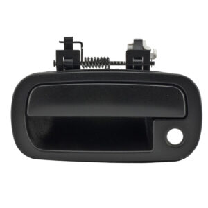 99405 MANIJA EXTERIOR NS FRONTIER USA TYPE/D22 USA TYPE 98-04 CON HOYO PARA LLAVE CORRUGADA NEGRA PLASTICO HUSHAN DELANTERA IZQUIERDA