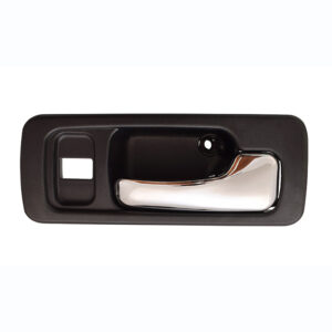 99426 MANIJA INTERIOR HD ACCORD 4P SEDAN 90-93 CON HOYO PARA SEGURO NEGRA/CROMO PLASTICO DELANTERA DERECHA