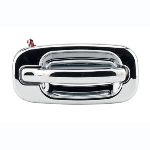 99550 MANIJA EXTERIOR CV SILVERADO 99-06/SUBURBAN/TAHOE/SONORA 00-06/AVALANCHE 02-06 GM SIERRA 99-06/YUKON 00-06 CV CHEYENNE 99-06 SIN HOYO PARA LLAVE CROMADA PLASTICO HUSHAN DELANTERA DERECHA