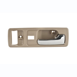 99664 MANIJA INTERIOR HD ACCORD 2P COUPE 90-93 CON HOYO PARA SEGURO SEGURO ELECTRICO BEIGE/CROMADA PLASTICO DELANTERA DERECHA