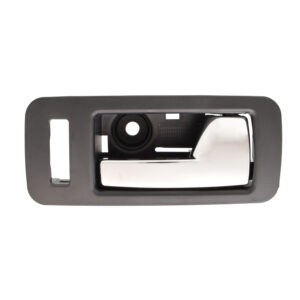 99812 MANIJA INTERIOR FD FLEX 09-13  CON HOYO PARA SEGURO NEGRA/CROMO PLASTICO DELANTERA DERECHA