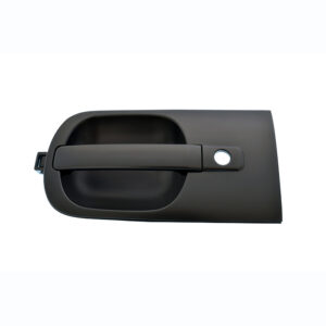 99881 MANIJA EXTERIOR DG H100 VAN 11-18  CON HOYO PARA LLAVE LISA NEGRA PLASTICO HUSHAN DELANTERA IZQUIERDA