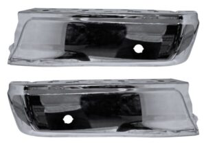 ATFPU15CC ALERON TRASERO FORD PU 15-17 CROMADOS C/HOYO P/SENSOR PAR