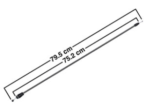 CHC13 CHICOTE CHAPA CHEV SILVERADO 07-13 DELANTERO (79.5CM)