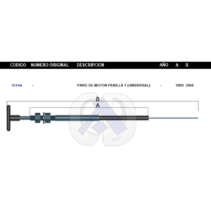 CLC1 CABLE DE COFRE UNIVERSAL VARIOS 2MTS S/BASE #1014A