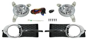 CV304E FARO NIEBLA AVEO 08-11 C/PARRILLA C/MOLD CROM C/BASE JGO T155 352