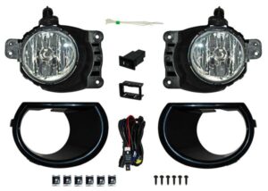 CV588B FARO NIEBLA S10 17 C/PARRILLA NEGRA JGO 352