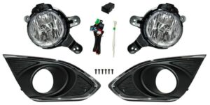 CV641 FARO NIEBLA SPARK 13-16  C/PARRILLA FILO CROM JGO T155 352