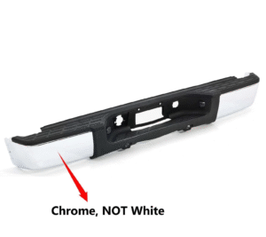 DED200 DEFENSA TRAS CHEV CHEYENNE/ SILVERADO 07 08 09 10 11 12 13 CROMADA COMPLETA