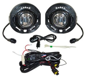DG1112-LED FARO NIEBLA CHRYSLER 300C 11-14/ GRAND CHEROKEE 14-16/ DURANGO 14-16/ TOWN & COUNTRY 11-16/ CHALLENGER 15-16/ AVENGER 11-14/ 200 11-14 C/BASE LEDS 352 JGO