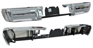 DTFSD08CC DEFENSA TRAS FORD SUPER DUTY 08-16 CROMADA C/REFUERZO S/HULE S/HOYO P/SENS