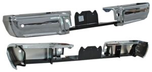 DTFSD08CS DEFENSA TRAS FORD SUPER DUTY 08-16 CROMADA C/REFUERZO S/HULE C/HOYO P/SENS