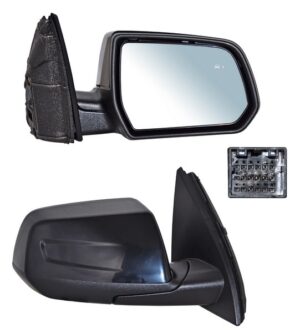 ELCAC17ER1 ESPEJO ACADIA/ DENALLI 17-20 ELECT P/PINT C/DESEMP C/SENSOR PUNTO CIEGO 7 PINES 210416 DER