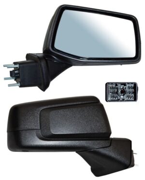 ELCGM19R ESPEJO CHEV PU GMC SIERRA 19-21 MANUAL CHINO C/SENS TEMP 2 PINES 220902 DER