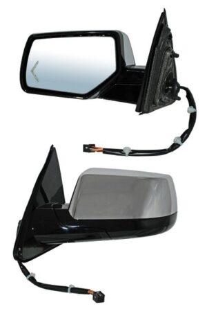 ELCPU14EL7 ESPEJO CHEV PU/ SIERRA 14-17 ELECT CROM C/DESEMP C/DIRECC C/LUZ INF C/MEM DIMMING IZQ