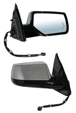 ELCPU14ER7 ESPEJO CHEV PU/ SIERRA 14-17 ELECT CROM C/DESEMP C/DIRECC C/LUZ INF C/MEM DER