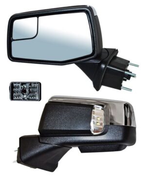 ELCPU19EL3 ESPEJO CHEV PU 1500 SILVERADO 19-21 ELECT CROM C/DESEMP C/PUNTO CIEGO C/DIRECC C/LUZ INF C/MEM AUTOABATIBLE 15 PINES 220902 IZQ