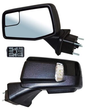 ELCPU19EL4 ESPEJO CHEV PU 1500 SILVERADO 19-21 ELECT P/PINT C/DESEMP C/PUNTO CIEGO C/DIRECC C/LUZ INF C/MEM AUTOABATIBLE 15 PINES 220902 IZQ