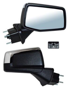 ELCPU19ER1 ESPEJO CHEV PU 1500 SILVERADO 19-21 ELECT CROM C/DESEMP C/SENS TEMP 7 PINES 220902 DER