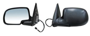 ELCPU99NCEL ESPEJO CHEV PU 99-06 NEGRO CHINO ELECT C/DESEMP C/LUZ INF IZQ