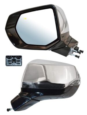 ELCTA21EL1 ESPEJO TAHOE / YUKON 21-22 ELECT CROM C/SENSOR PUNTO CIEGO C/DIRECC C/MEM C/LUZ INF AUTOABATIBLE C/DESEMP 14 PINES 230310 IZQ