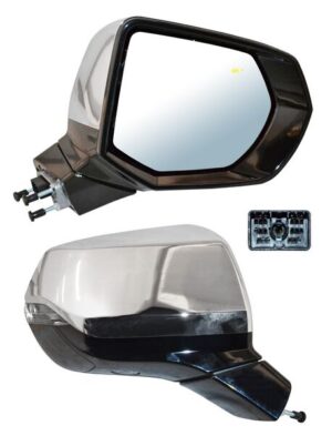 ELCTA21ER1 ESPEJO TAHOE / YUKON 21-22 ELECT CROM C/SENSOR PUNTO CIEGO C/DIRECC C/MEM C/LUZ INF AUTOABATIBLE C/DESEMP 14 PINES 230310 DER